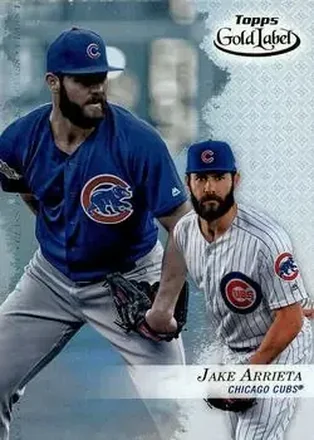 2017 Topps Gold Label #6 - Jake Arrieta - Chicago Cubs