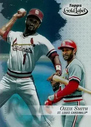 2017 Topps Gold Label #11 - Ozzie Smith - St. Louis Cardinals