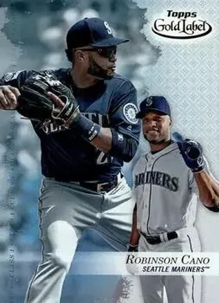 2017 Topps Gold Label #16 - Robinson Cano - Seattle Mariners