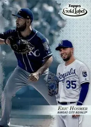 2017 Topps Gold Label #17 - Eric Hosmer - Kansas City Royals