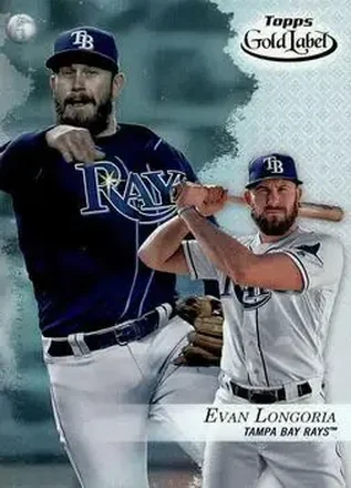 2017 Topps Gold Label #18 - Evan Longoria - Tampa Bay Rays