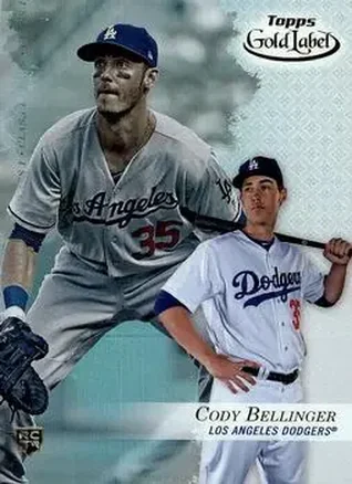 2017 Topps Gold Label #19 - Cody Bellinger - Los Angeles Dodgers