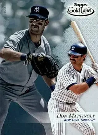 2017 Topps Gold Label #24 - Don Mattingly - New York Yankees