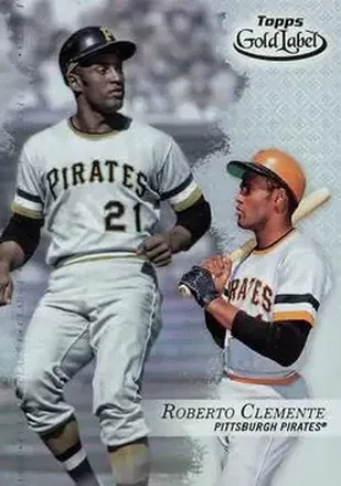 2017 Topps Gold Label #26 - Bob Clemente - Pittsburgh Pirates