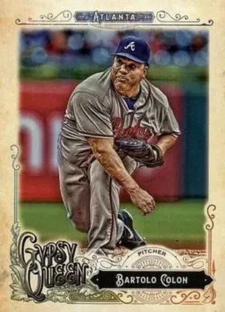2017 Topps Gypsy Queen #6 - Bartolo Colon - Atlanta Braves