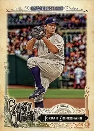 2017 Topps Gypsy Queen #11 - Jordan Zimmermann - Detroit Tigers
