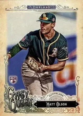 2017 Topps Gypsy Queen #14 - Matt Olson - Oakland Athletics