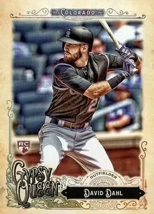 2017 Topps Gypsy Queen #19 - David Dahl - Colorado Rockies