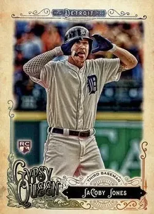 2017 Topps Gypsy Queen #29 - JaCoby Jones - Detroit Tigers