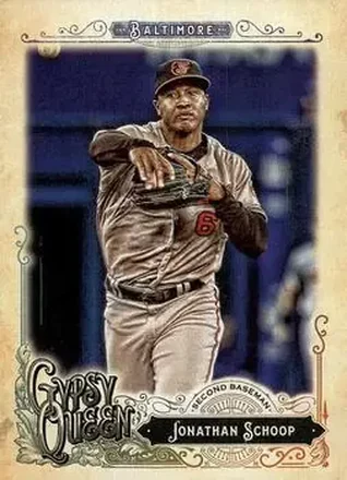 2017 Topps Gypsy Queen #30 - Jonathan Schoop - Baltimore Orioles