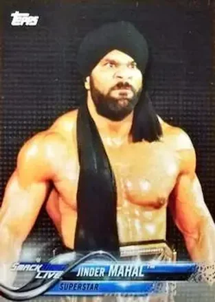 2018 Topps WWE #42b - Jinder Mahal