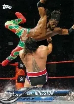 2018 Topps WWE #48b - Kofi Kingston