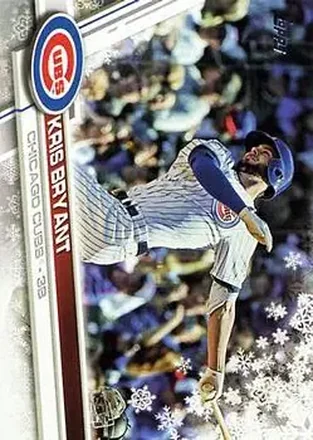 2017 Topps Holiday #HMW1 - Kris Bryant - Chicago Cubs