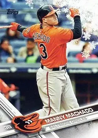 2017 Topps Holiday #HMW13 - Manny Machado - Baltimore Orioles