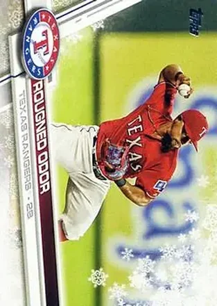 2017 Topps Holiday #HMW34 - Rougned Odor - Texas Rangers