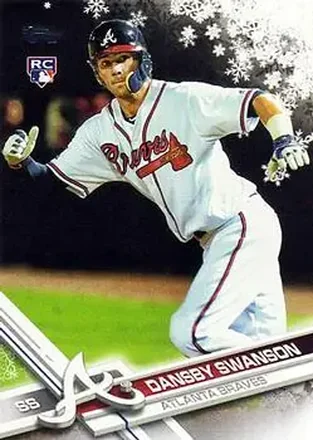 2017 Topps Holiday #HMW35 - Dansby Swanson - Atlanta Braves
