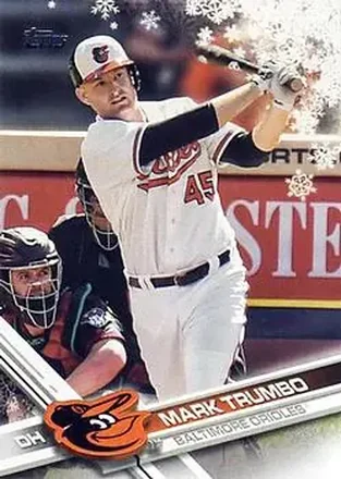 2017 Topps Holiday #HMW36 - Mark Trumbo - Baltimore Orioles