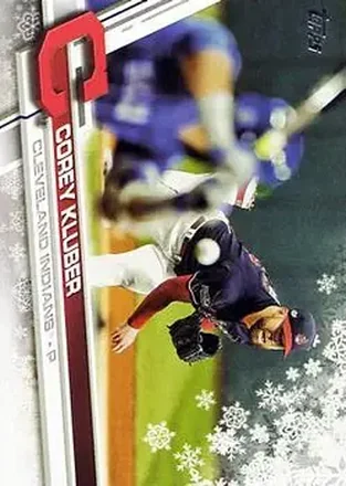2017 Topps Holiday #HMW39 - Corey Kluber - Cleveland Indians