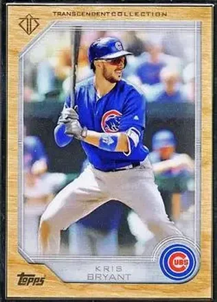 2017 Topps Transcendent Collection #7 - Kris Bryant - Chicago Cubs