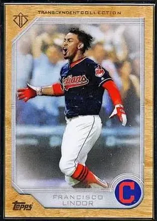 2017 Topps Transcendent Collection #8 - Francisco Lindor - Cleveland Indians