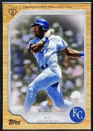 2017 Topps Transcendent Collection #9 - Bo Jackson - Kansas City Royals