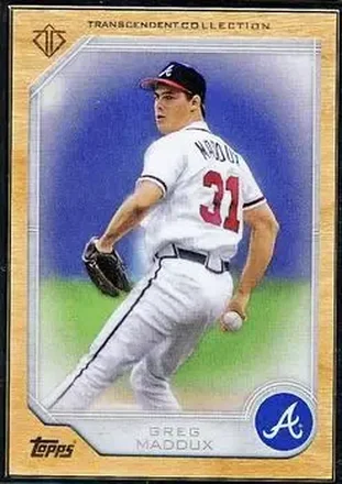2017 Topps Transcendent Collection #10 - Greg Maddux - Atlanta Braves