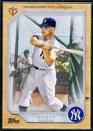 2017 Topps Transcendent Collection #14 - Roger Maris - New York Yankees