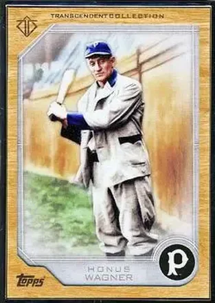 2017 Topps Transcendent Collection #15 - Honus Wagner - Pittsburgh Pirates
