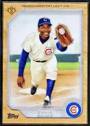 2017 Topps Transcendent Collection #17 - Ernie Banks - Chicago Cubs