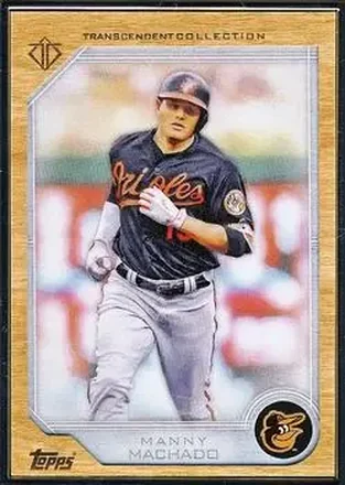 2017 Topps Transcendent Collection #22 - Manny Machado - Baltimore Orioles