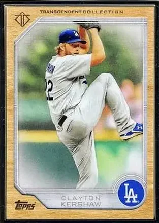 2017 Topps Transcendent Collection #24 - Clayton Kershaw - Los Angeles Dodgers