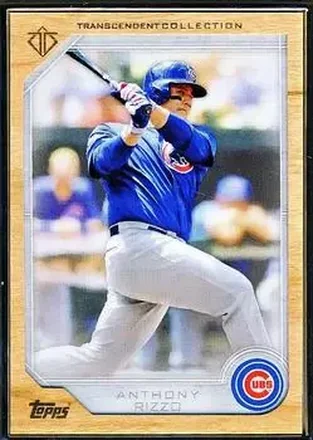 2017 Topps Transcendent Collection #29 - Anthony Rizzo - Chicago Cubs