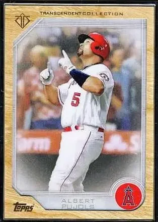2017 Topps Transcendent Collection #30 - Albert Pujols - Los Angeles Angels