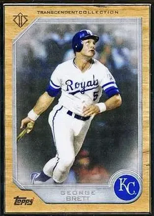 2017 Topps Transcendent Collection #33 - George Brett - Kansas City Royals