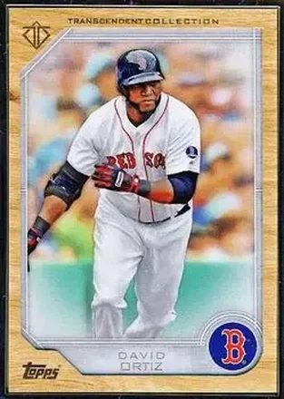 2017 Topps Transcendent Collection #38 - David Ortiz - Boston Red Sox