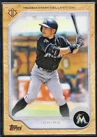 2017 Topps Transcendent Collection #39 - Ichiro - Miami Marlins