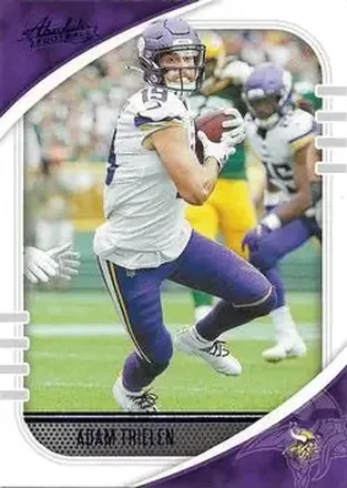 2020 Panini Absolute - Blue #74 - Adam Thielen - Minnesota Vikings