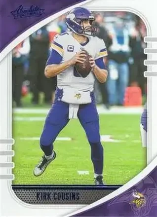 2020 Panini Absolute - Blue #75 - Kirk Cousins - Minnesota Vikings