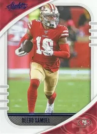 2020 Panini Absolute - Blue #93 - Deebo Samuel - San Francisco 49ers