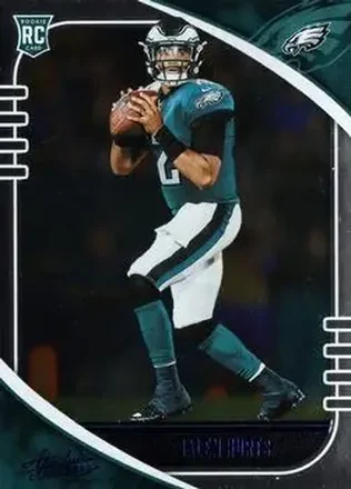 2020 Panini Absolute - Blue #145 - Jalen Hurts - Philadelphia Eagles
