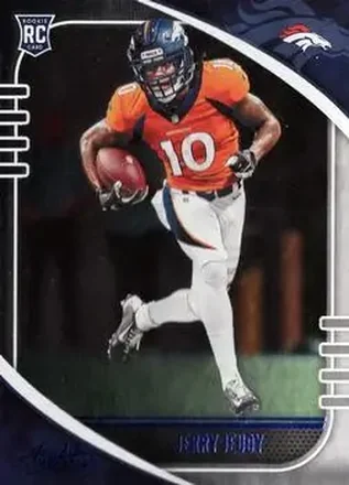 2020 Panini Absolute - Blue #157 - Jerry Jeudy - Denver Broncos