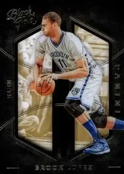 2015-16 Panini Black Gold #6 Brook Lopez