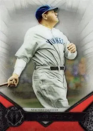 2017 Topps Tribute #1 - Babe Ruth - New York Yankees