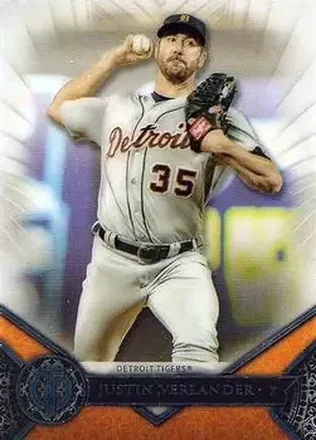 2017 Topps Tribute #2 - Justin Verlander - Detroit Tigers