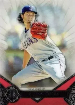 2017 Topps Tribute #6 - Yu Darvish - Texas Rangers