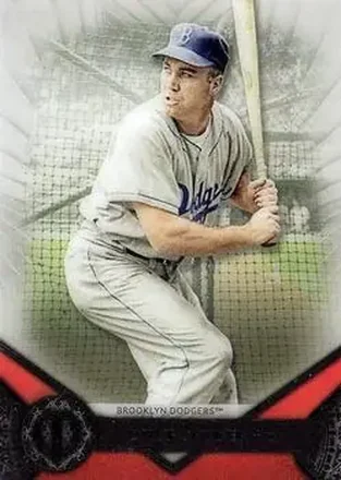 2017 Topps Tribute #8 - Edwin "Duke" Snider - Brooklyn Dodgers