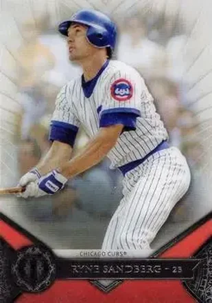 2017 Topps Tribute #10 - Ryne Sandberg - Chicago Cubs