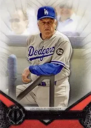 2017 Topps Tribute #12 - Tom Lasorda - Los Angeles Dodgers
