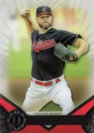 2017 Topps Tribute #13 - Corey Kluber - Cleveland Indians