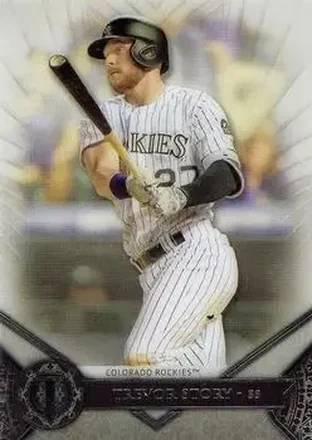2017 Topps Tribute #14 - Trevor Story - Colorado Rockies